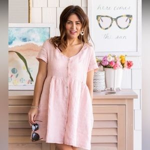 Jillian Harris x Priv Linen Dress large